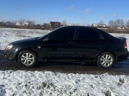 Черный Киа Черато, объемом двигателя 1.6 л и пробегом 3 тыс. км за 3500 $, фото 1 на Automoto.ua