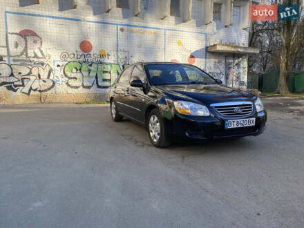 Черный Киа Черато, объемом двигателя 1.59 л и пробегом 158 тыс. км за 4500 $, фото 1 на Automoto.ua