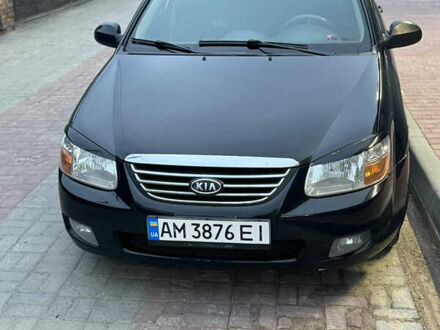 Черный Киа Черато, объемом двигателя 1.6 л и пробегом 244 тыс. км за 4450 $, фото 1 на Automoto.ua