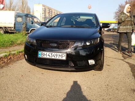 Черный Киа Черато, объемом двигателя 1.6 л и пробегом 173 тыс. км за 6500 $, фото 1 на Automoto.ua