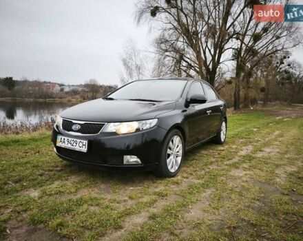 Черный Киа Черато, объемом двигателя 2 л и пробегом 96 тыс. км за 8500 $, фото 1 на Automoto.ua