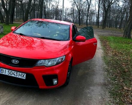 Червоний Кіа Черато, об'ємом двигуна 2 л та пробігом 230 тис. км за 7700 $, фото 1 на Automoto.ua