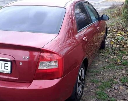 Красный Киа Черато, объемом двигателя 1.6 л и пробегом 229 тыс. км за 4500 $, фото 1 на Automoto.ua