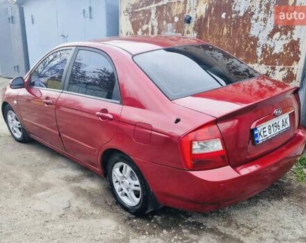 Красный Киа Черато, объемом двигателя 2 л и пробегом 233 тыс. км за 4700 $, фото 6 на Automoto.ua