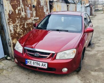 Красный Киа Черато, объемом двигателя 2 л и пробегом 233 тыс. км за 4700 $, фото 1 на Automoto.ua