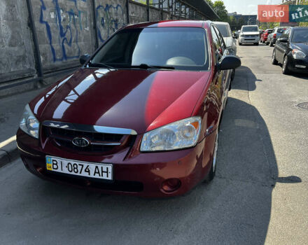 Красный Киа Черато, объемом двигателя 1.6 л и пробегом 175 тыс. км за 3950 $, фото 1 на Automoto.ua