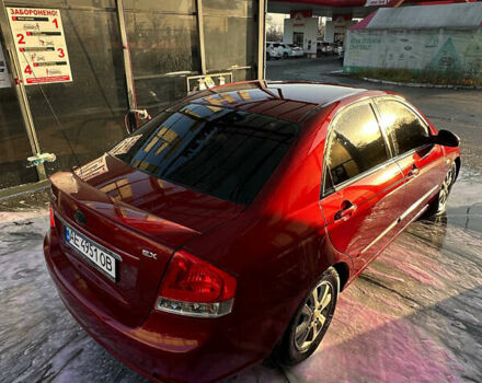 Красный Киа Черато, объемом двигателя 1.6 л и пробегом 212 тыс. км за 4500 $, фото 14 на Automoto.ua