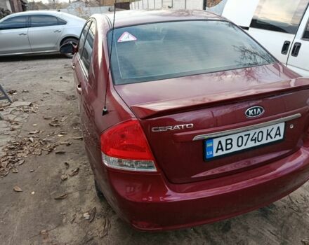 Красный Киа Черато, объемом двигателя 1.6 л и пробегом 240 тыс. км за 3300 $, фото 1 на Automoto.ua