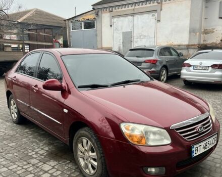 Красный Киа Черато, объемом двигателя 1.6 л и пробегом 232 тыс. км за 3600 $, фото 2 на Automoto.ua