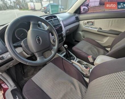 Красный Киа Черато, объемом двигателя 1.59 л и пробегом 240 тыс. км за 3750 $, фото 11 на Automoto.ua