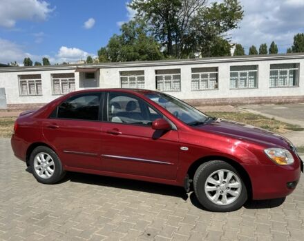 Красный Киа Черато, объемом двигателя 2 л и пробегом 256 тыс. км за 5500 $, фото 3 на Automoto.ua