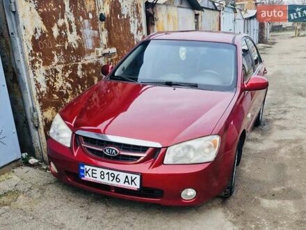 Червоний Кіа Черато, об'ємом двигуна 2 л та пробігом 233 тис. км за 4700 $, фото 1 на Automoto.ua