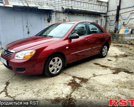 Красный Киа Черато, объемом двигателя 1.6 л и пробегом 188 тыс. км за 4800 $, фото 1 на Automoto.ua