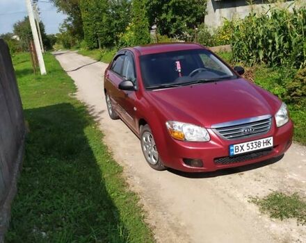 Красный Киа Черато, объемом двигателя 1.59 л и пробегом 223 тыс. км за 4650 $, фото 1 на Automoto.ua