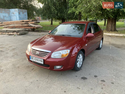 Киа Черато 2007 в Кривом Роге на Automoto.ua Красный Киа Черато, объемом двигателя 1.6 л и пробегом 200 тыс. км за 5100 $, фото 1 на Automoto.ua