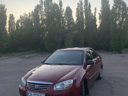 Киа Черато 2007 в Чернигове на Automoto.ua Красный Киа Черато, объемом двигателя 1.59 л и пробегом 163 тыс. км за 4500 $, фото 1 на Automoto.ua