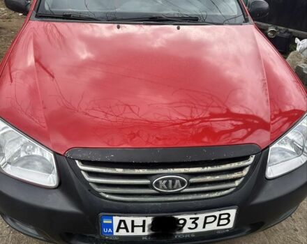 Красный Киа Черато, объемом двигателя 1.6 л и пробегом 205 тыс. км за 3836 $, фото 1 на Automoto.ua