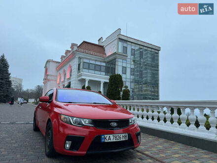 Красный Киа Черато, объемом двигателя 2 л и пробегом 165 тыс. км за 9700 $, фото 1 на Automoto.ua