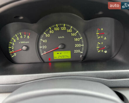 Серый Киа Черато, объемом двигателя 2 л и пробегом 240 тыс. км за 4300 $, фото 11 на Automoto.ua