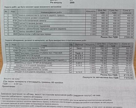 Серый Киа Черато, объемом двигателя 2 л и пробегом 191 тыс. км за 6000 $, фото 4 на Automoto.ua