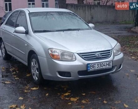 Серый Киа Черато, объемом двигателя 1.6 л и пробегом 220 тыс. км за 3000 $, фото 11 на Automoto.ua