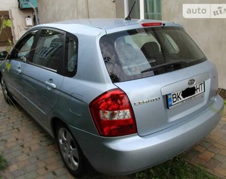 Синий Киа Черато, объемом двигателя 2 л и пробегом 292 тыс. км за 5450 $, фото 8 на Automoto.ua