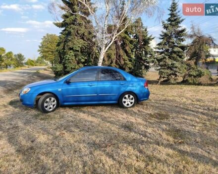 Синий Киа Черато, объемом двигателя 1.6 л и пробегом 280 тыс. км за 4300 $, фото 7 на Automoto.ua