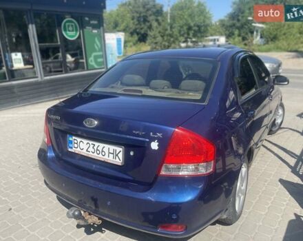 Синий Киа Черато, объемом двигателя 1.6 л и пробегом 255 тыс. км за 3300 $, фото 7 на Automoto.ua
