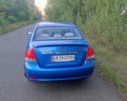 Синий Киа Черато, объемом двигателя 1.59 л и пробегом 83 тыс. км за 3900 $, фото 6 на Automoto.ua