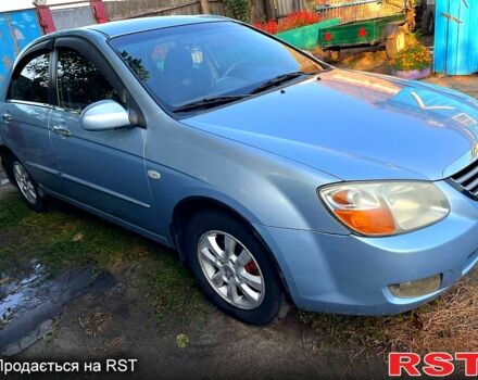 Синий Киа Черато, объемом двигателя 1.6 л и пробегом 183 тыс. км за 4500 $, фото 1 на Automoto.ua