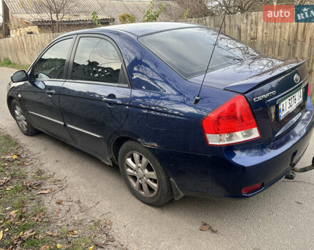 Синій Кіа Черато, об'ємом двигуна 1.6 л та пробігом 170 тис. км за 3700 $, фото 5 на Automoto.ua