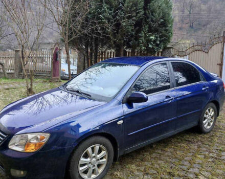 Синий Киа Черато, объемом двигателя 1.6 л и пробегом 450 тыс. км за 3950 $, фото 1 на Automoto.ua