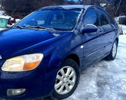 Синий Киа Черато, объемом двигателя 1.6 л и пробегом 247 тыс. км за 3500 $, фото 1 на Automoto.ua