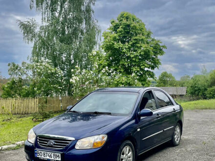 Киа Черато 2007 в Тернополе на Automoto.ua Синий Киа Черато, объемом двигателя 1.6 л и пробегом 155 тыс. км за 4300 $, фото 1 на Automoto.ua
