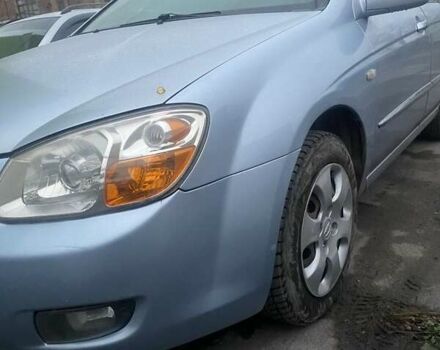 Синий Киа Черато, объемом двигателя 1.6 л и пробегом 160 тыс. км за 5200 $, фото 1 на Automoto.ua