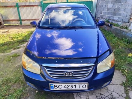 Синий Киа Черато, объемом двигателя 2 л и пробегом 200 тыс. км за 4800 $, фото 1 на Automoto.ua