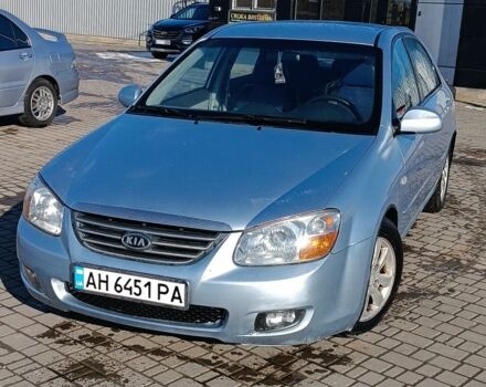 Синий Киа Черато, объемом двигателя 2 л и пробегом 290 тыс. км за 4100 $, фото 1 на Automoto.ua