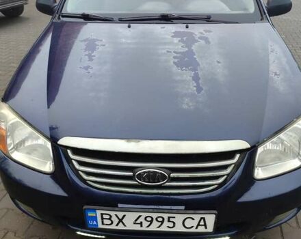 Синий Киа Черато, объемом двигателя 1.6 л и пробегом 214 тыс. км за 4000 $, фото 1 на Automoto.ua