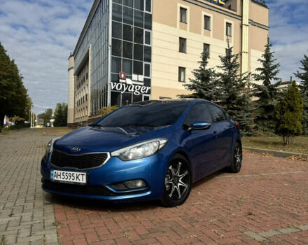 Синий Киа Черато, объемом двигателя 1.6 л и пробегом 199 тыс. км за 8100 $, фото 1 на Automoto.ua