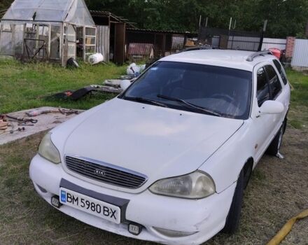 Белый Киа Кларус, объемом двигателя 2 л и пробегом 399 тыс. км за 894 $, фото 1 на Automoto.ua