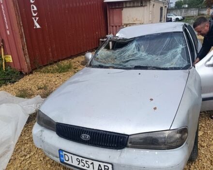 Серый Киа Кларус, объемом двигателя 2 л и пробегом 200 тыс. км за 700 $, фото 1 на Automoto.ua