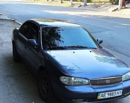 Сірий Кіа Кларус, об'ємом двигуна 2 л та пробігом 200 тис. км за 671 $, фото 1 на Automoto.ua