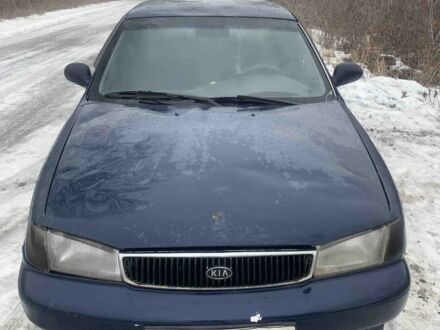 Синій Кіа Кларус, об'ємом двигуна 1.8 л та пробігом 313 тис. км за 1000 $, фото 1 на Automoto.ua