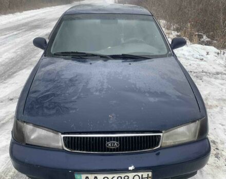 Синій Кіа Кларус, об'ємом двигуна 1.8 л та пробігом 313 тис. км за 1000 $, фото 1 на Automoto.ua