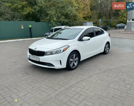 Белый Киа Форте, объемом двигателя 2 л и пробегом 109 тыс. км за 12200 $, фото 1 на Automoto.ua