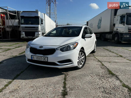 Киа Форте 2013 в Борисполе на Automoto.ua Белый Киа Форте, объемом двигателя 1.8 л и пробегом 220 тыс. км за 6989 $, фото 1 на Automoto.ua