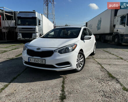Белый Киа Форте, объемом двигателя 1.8 л и пробегом 220 тыс. км за 6989 $, фото 1 на Automoto.ua