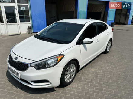 Киа Форте 2015 в Полтаве на Automoto.ua Белый Киа Форте, объемом двигателя 1.8 л и пробегом 105 тыс. км за 9800 $, фото 1 на Automoto.ua