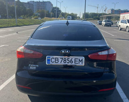 Черный Киа Форте, объемом двигателя 1.8 л и пробегом 218 тыс. км за 8600 $, фото 1 на Automoto.ua