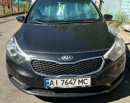 Черный Киа Форте, объемом двигателя 1.8 л и пробегом 140 тыс. км за 8800 $, фото 2 на Automoto.ua